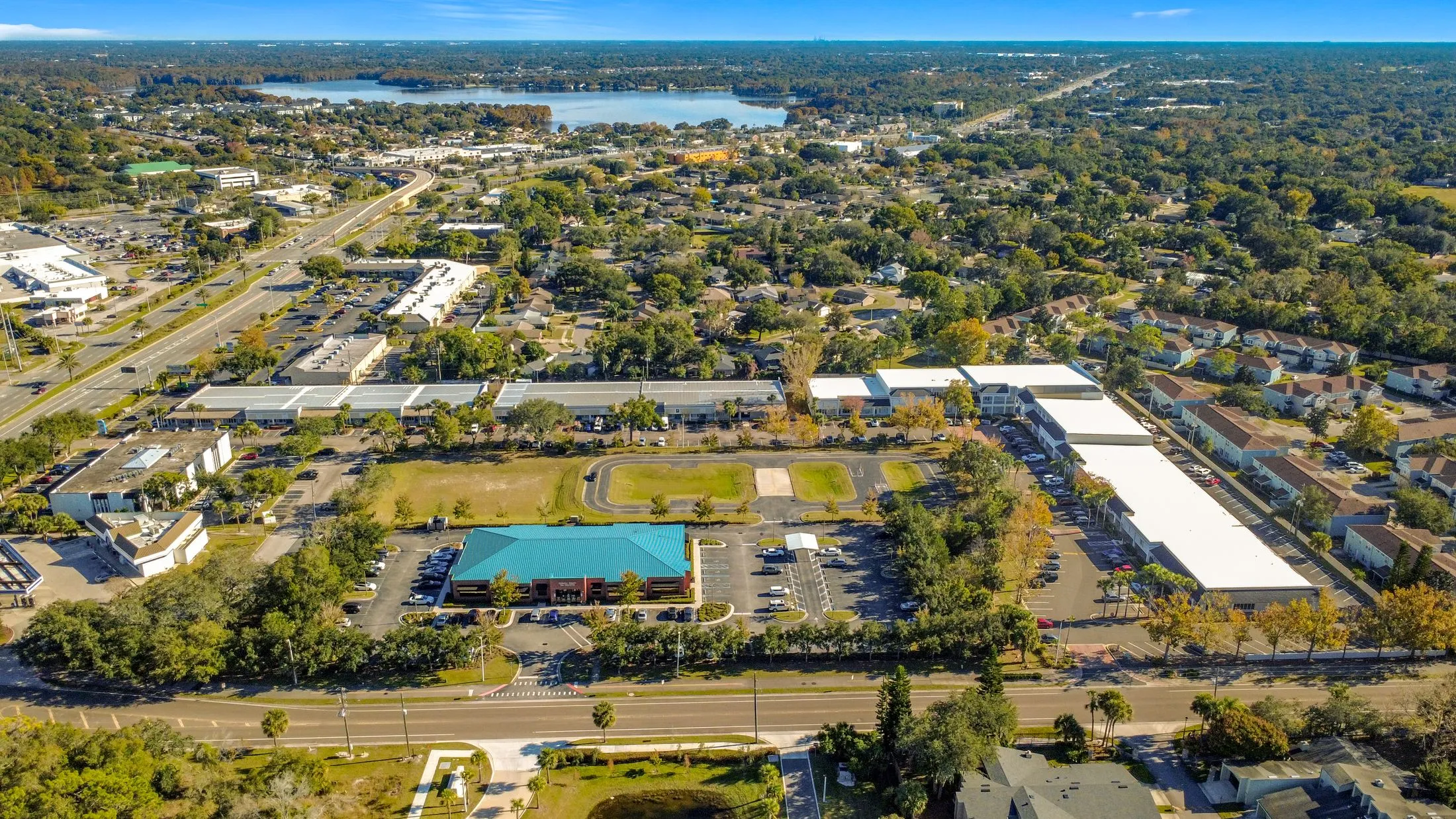 Gen Cassel Wilshire Complex aerial, Casselberry, FL